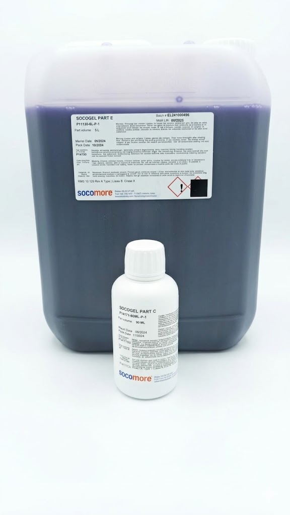 ocomore Socogel Havacılık Tipi Yüzey Hazırlık ve Sol-Gel Kaplama Seti (Part E + Part C)