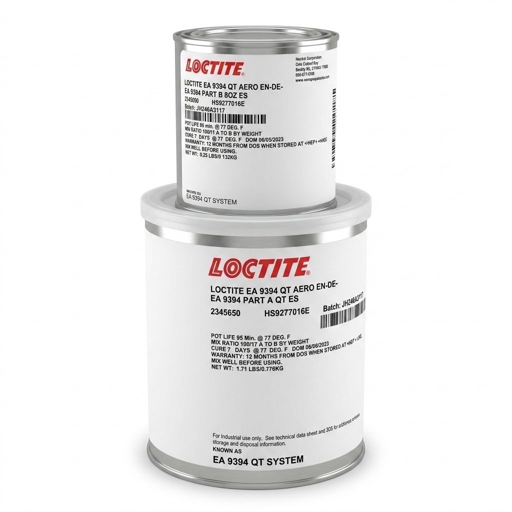 : Loctite EA 9394 QT AERO - Isıya Dayanıklı Yapısal Epoksi Yapıştırıcı Sistemi
