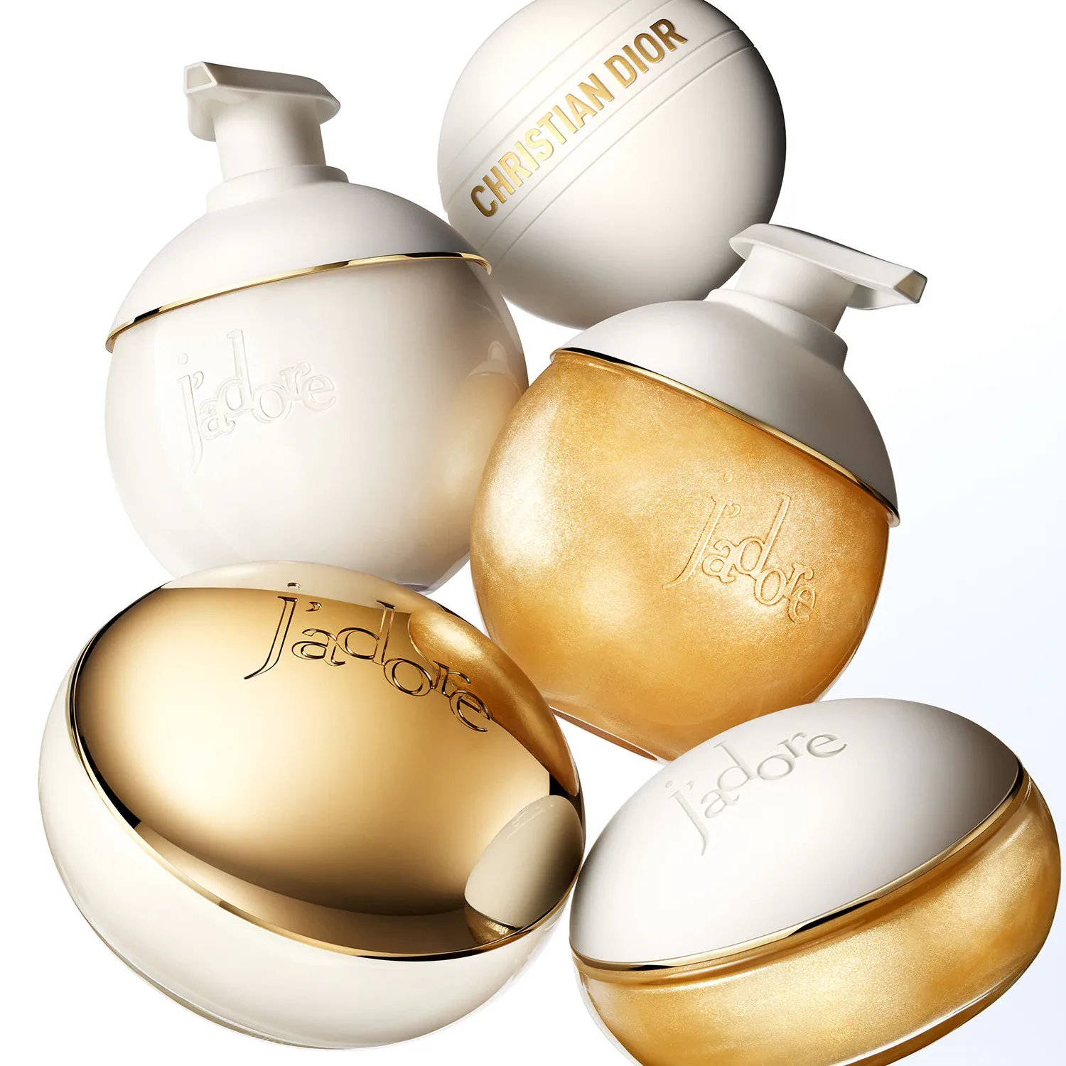 J'adore Les Adorables Golden Gel - Kokulu Parlak Vücut Jeli