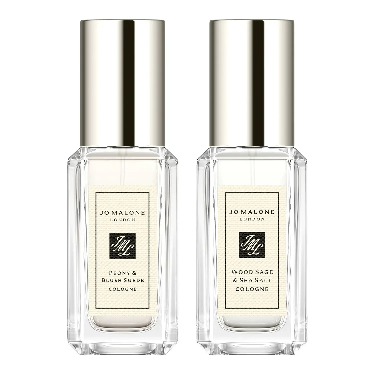 Wood Sage & Sea Salt/ Peony Blush & Suede - Seyahat Boy Cologne Seti